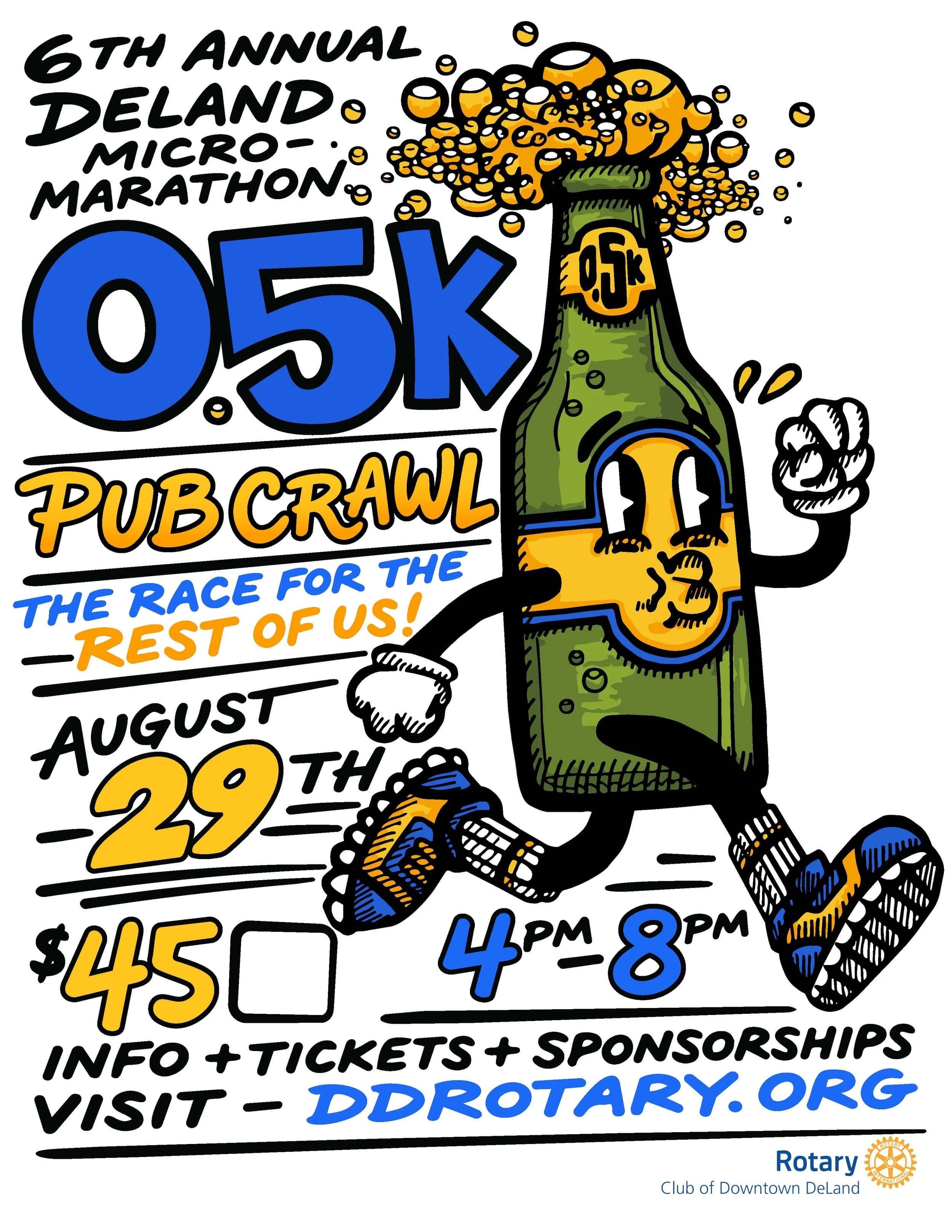 6th Annual Micro-Marathon 0.5K Pub Crawl